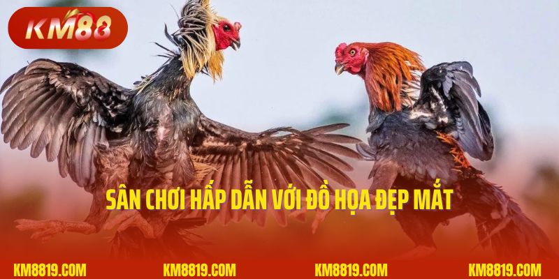 Sân chơi hấp dẫn với đồ họa đẹp mắt